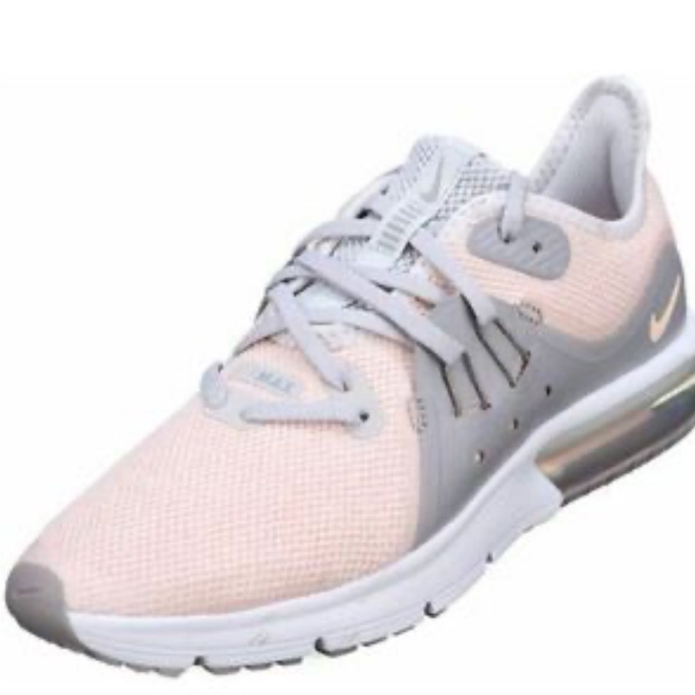 JBH* Trade* Nike Light Pink and Grey Air Max Sequent 3 - Picture 3 of 11